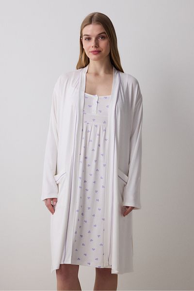 Penti Φόρεμα Lana Solid Off-White