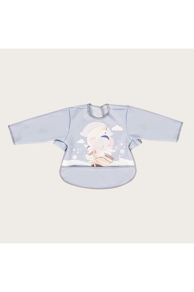 Sevi Bebe Baveta impermeabila cu maneci Mariner Elephant SeviBebe