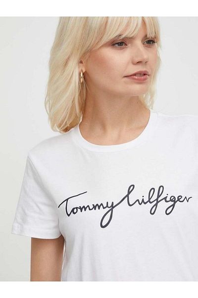 Tommy Hilfiger Harıtage Crew Neck Women's T-shirt