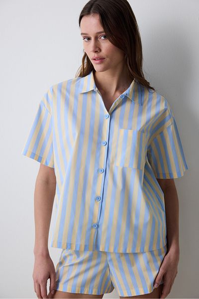 Penti Mona Shirt Shorts Mehrfarbig Schlafanzug Set