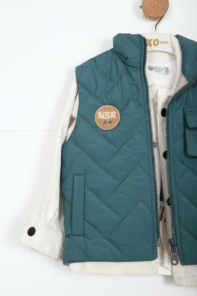 xo kids moda طقم علوي سفلي للأولاد 12-36 شهر 12082