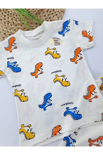 Butik Boy's Summer Shorts Double Suit Patterned