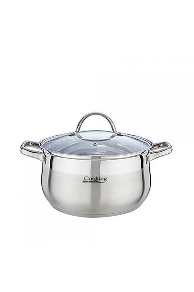 Heinner Cratiță cu capac din oțel inoxidabil Origini 22x11 cm 4,3 litri