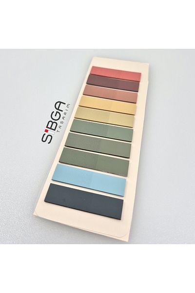 sibga tasarım Transparent Colored Postit Post-it Post ItBookmark Bookmark Postit Sticker Note Paper 200 Sheets