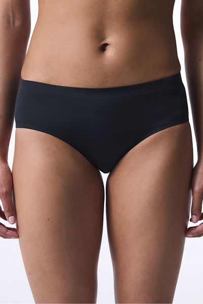 Penti Schwarzer Perioden-Bikiniunterteil mit mittlerer Taille