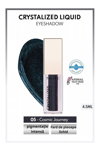 NOTE Note Cosmetics Crystalized Metallic Liquid Eyeshadow - 05 Cosmic Journey