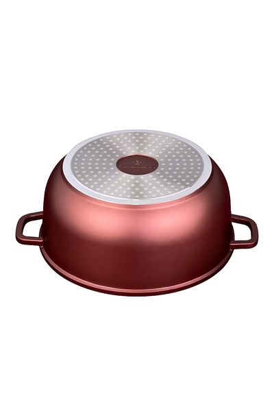 Blaumann Cerastone Ceramic Saucepan with Glass Lid 26x12cm 5.5L