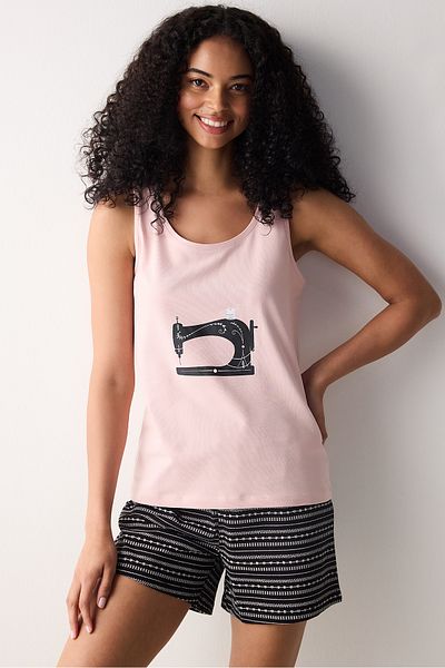 Penti In Love Pajama Set with Shorts