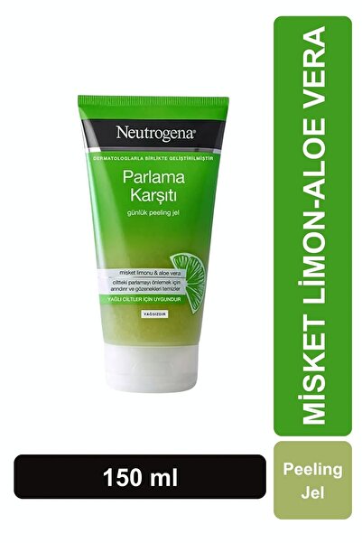 Neutrogena Parlama Karşıtı Misket Limonu Ve Aloe Vera Günlük Peeling Jel 150 ml