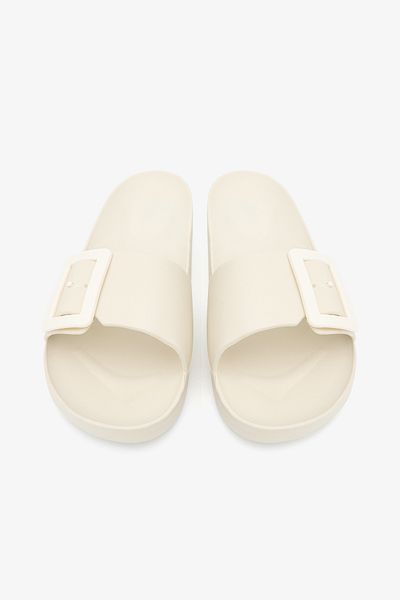 Penti Big Buckle Stone Color Slippers