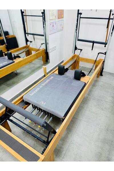 PRL Sports Reformer Pilates Matı Kaydırmaz Doğal Kauçuk Süet