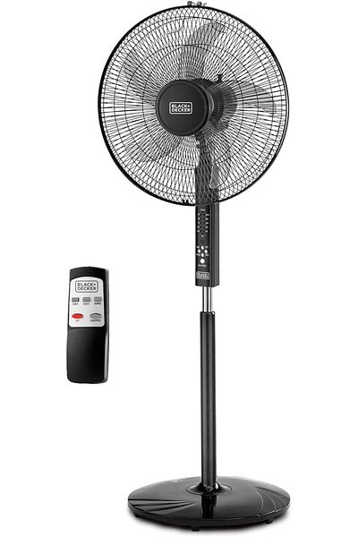 Black&Decker بلاك اند ديكر مروحة عمودية مع ريموت 16 انش 60 واط FS1620R-B5