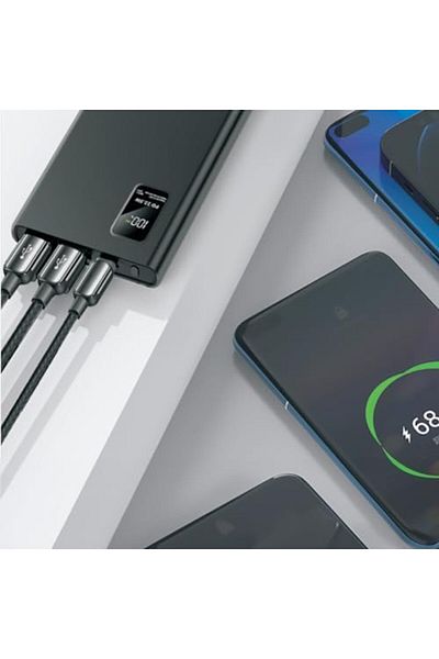 Spon Power Bank 20000 22.5W (PD18W+2USB) with Display