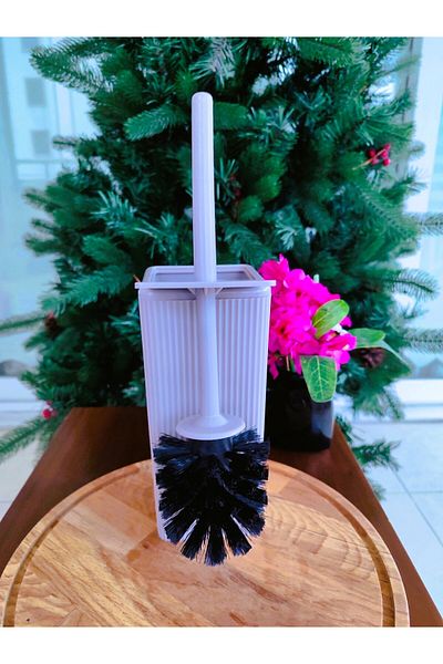 Madame Coco Kely Toilet Brush - Light Brown - 9 X 9 X 32 cm