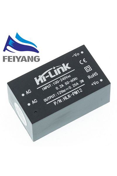 Choice Hlk-pm12 Hlk-pm01 Hlk-pm03 Hlk-pm12 Ac-dc 220v To 5v/3.3v/12v Mini Power Supply Module,intelligent H