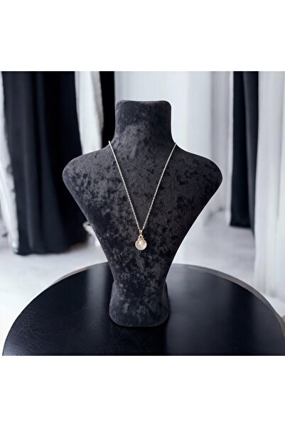 YümanınYumağı Silver Women's Pearl Mussel Necklace