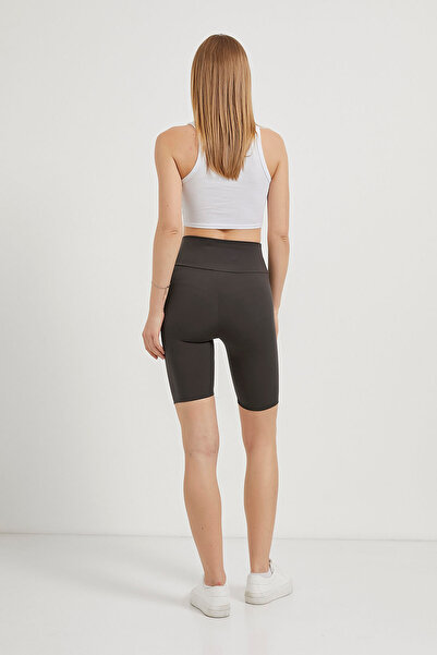 Arma Life Women's High Waist Soft Biker Smoked Sports Leggings Shorts