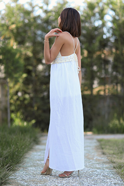 Gülümse Baby Şile Bezi Handmade Special Design Dress 100% Cotton Handcrafted Organic Fabric