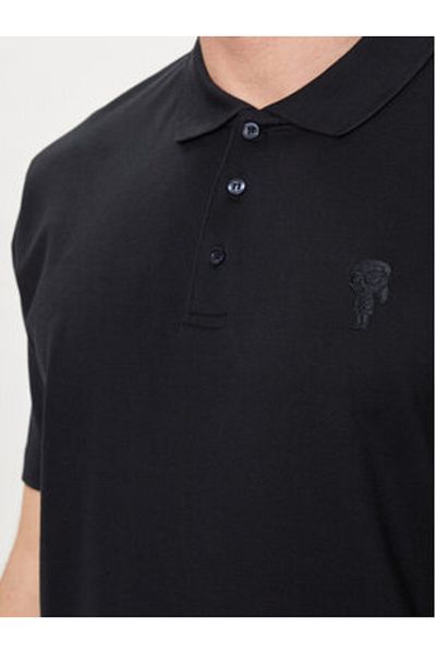 Karl Lagerfeld Polo bărbătesc 745028 542232 Albastru marin