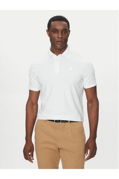 Karl Lagerfeld Polo bărbătesc 745750 500221 Alb