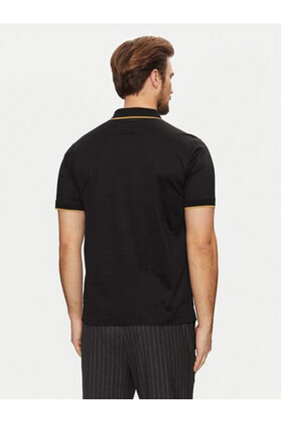 Karl Lagerfeld Men's Polo 745080 551200 Black