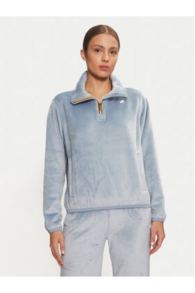 K-Way k way Pulover din fleece pentru femei K5131NW Albastru