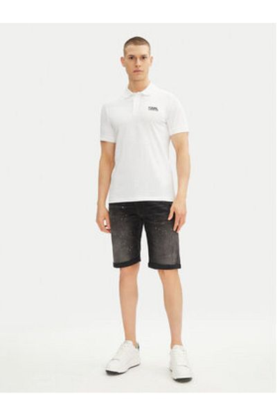Karl Lagerfeld Polo bărbătesc 745088 552235 Alb