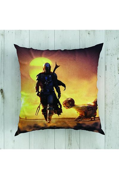 Taç Pernă cu licență Mandalorian 40x40