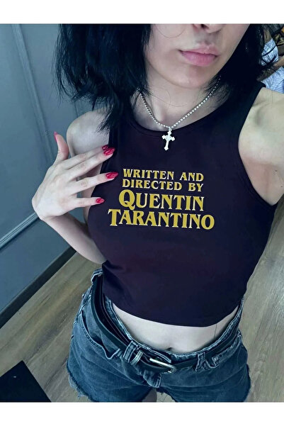 BİQ & TAQ BUTİK بلوزة ضيقة بدون أكمام تارانتينو