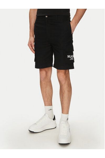 KARL KANI Pantaloni scurți din material textil pentru bărbați 6012261 Negri