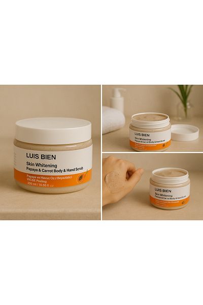 Luis Bien Body and Hand Scrub with Papaya and Carrot 300ml