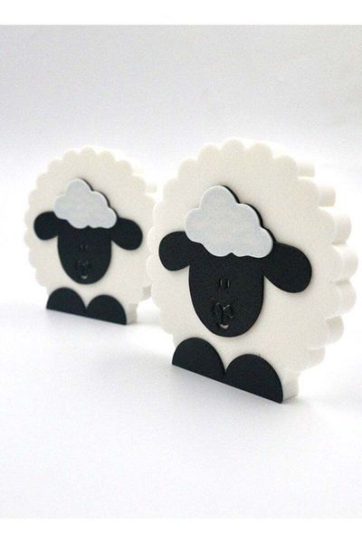 3D Brothers Eid Sheep Set – 3 Mini Figures for Giveaways & Decoration