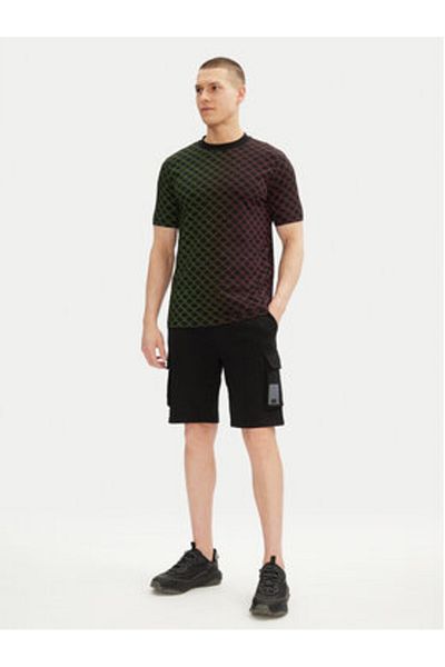 Karl Lagerfeld Men's Sports Shorts 705402 552917 Black