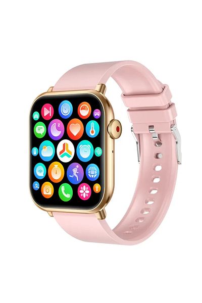 SMARTECH SmartWatch with 1.96-inch Display, 300mAh Battery, Bluetooth Calls, Heart Rate, Blood Oxygen Level,