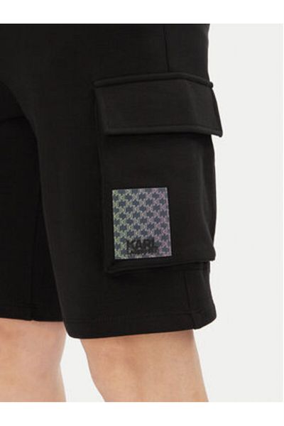 Karl Lagerfeld Men's Sports Shorts 705402 552917 Black