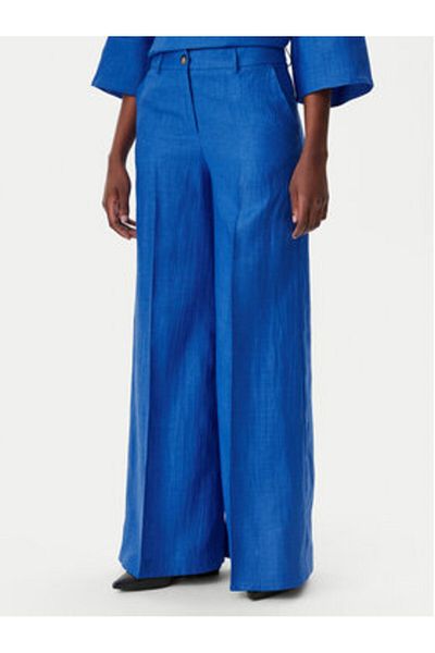 Kaos Pantaloni din material textil pentru femei RP1MR062 albaștri