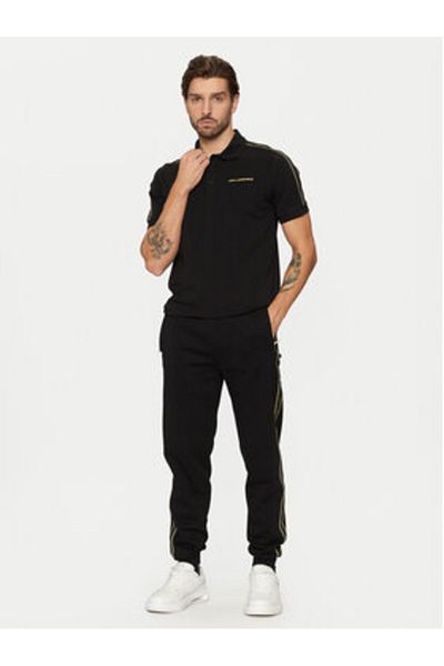 Karl Lagerfeld karl lagerfeld Men's Polo 745461 551235 Black