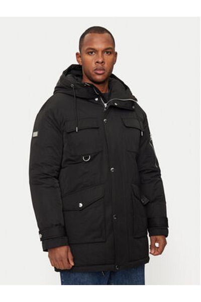 Karl Lagerfeld Men's Parka 455003-544515 Black