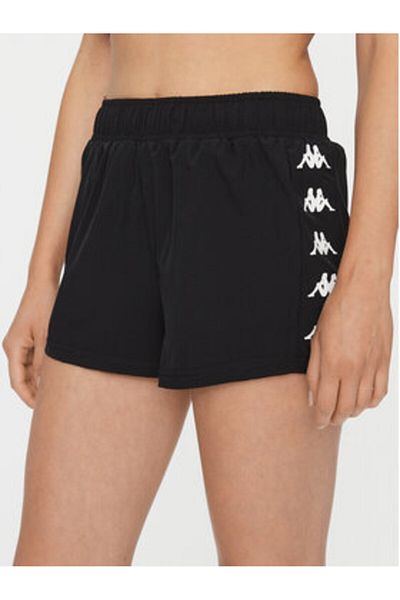 Kappa Pantaloni scurți sport pentru femei 312087 Negri