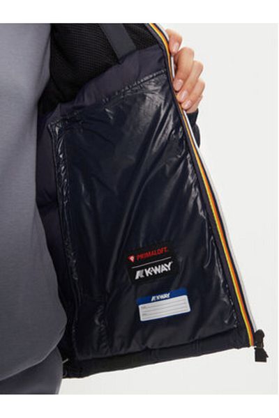 K-Way k way Unisex Winter Jacket K3126WW Navy Blue