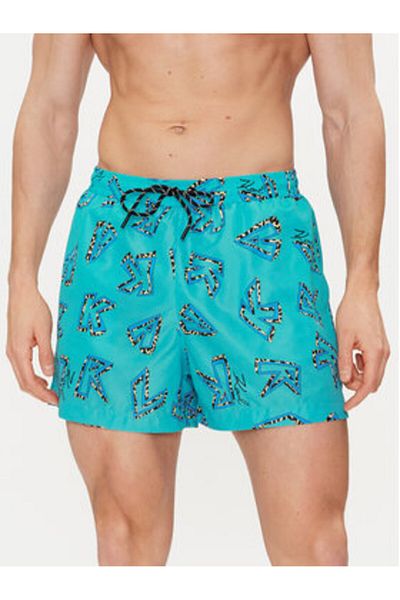 Karl Lagerfeld karl lagerfeld Men's Beach Shorts 241M2212 Blue