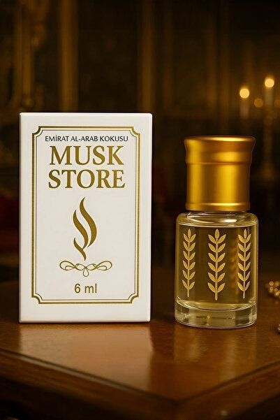 MUSK STORE Emiratü Alarab Kokusu Parfümü Esans Alkol Içermeyen 6ml