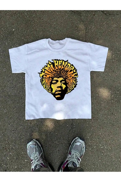 Jose Clothing تي شيرت مطبوع بأكمام قصيرة وقصة كبيرة الحجم