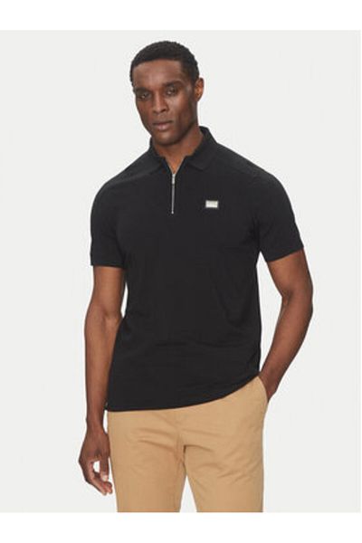 Karl Lagerfeld Men's Polo 745020 552221 Black