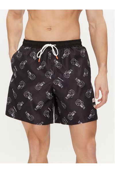 Karl Lagerfeld Men's Beach Shorts 241M2217 Colorful