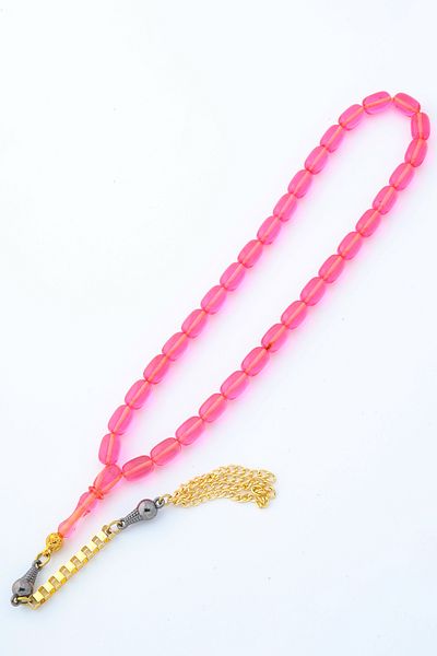 ARURTAKI Men's Gift 33 Fire Amber Prayer Beads