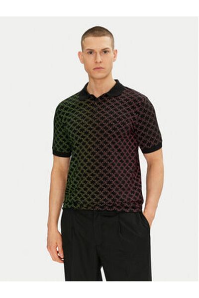 Karl Lagerfeld Men's Polo 745401 552235 Black