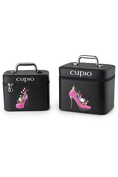Cupio Cosmetic bags High Heels - Black set 2