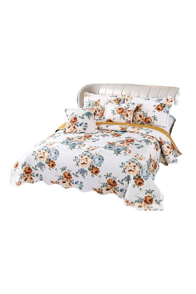 OEM Bedspread Set, 5 Pieces, 100% Cotton, Double Bed, 230×250 Cm