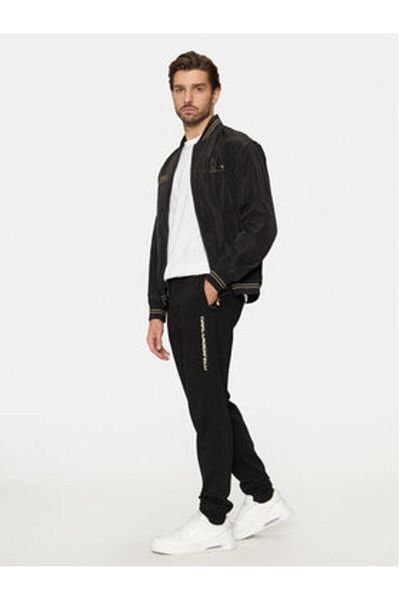 Karl Lagerfeld Men's Sweatpants 705464 551900 Black